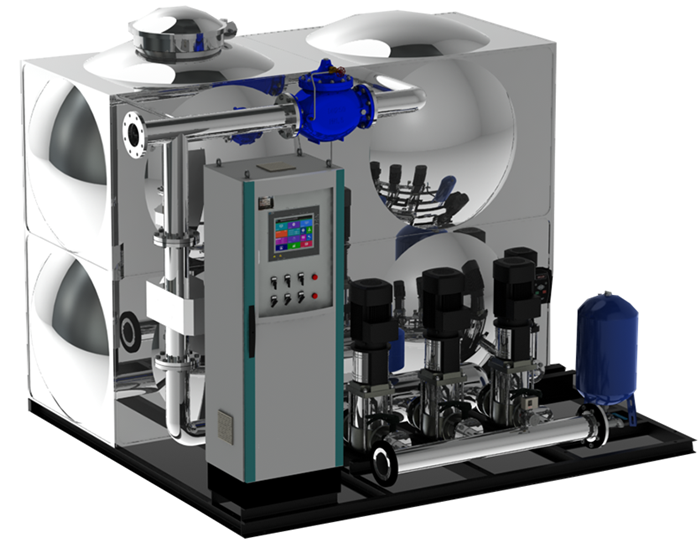 箱式管网叠压变频供水设备