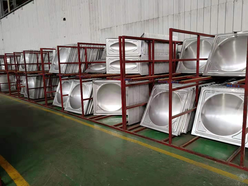 不锈钢水箱冲压板展示