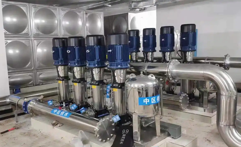 变频恒压供水设备安装