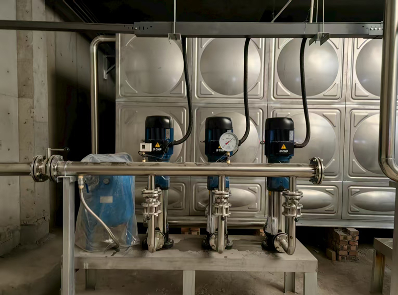 箱式供水设备安装