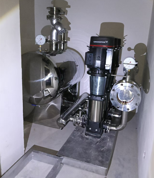 无负压供水设备安装