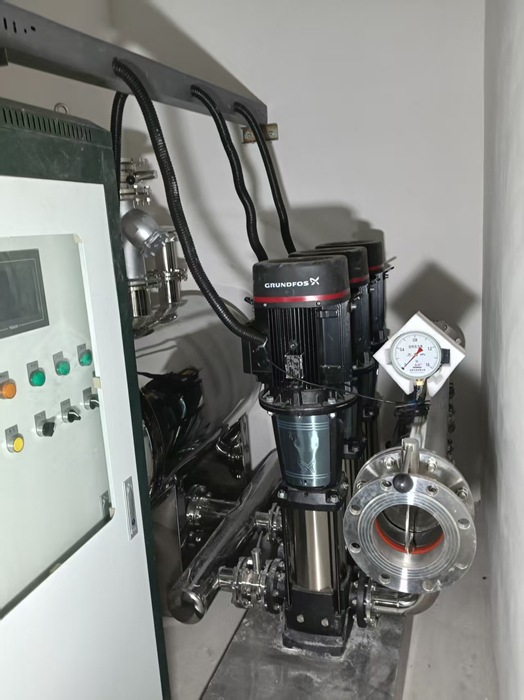 无负压供水设备安装